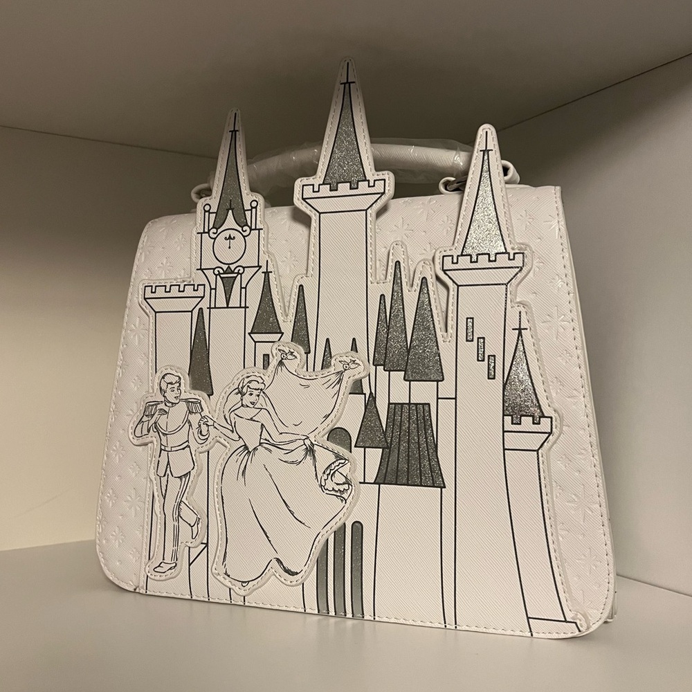NWT Loungefly Cinderella Happily Ever After Crossbody Bag